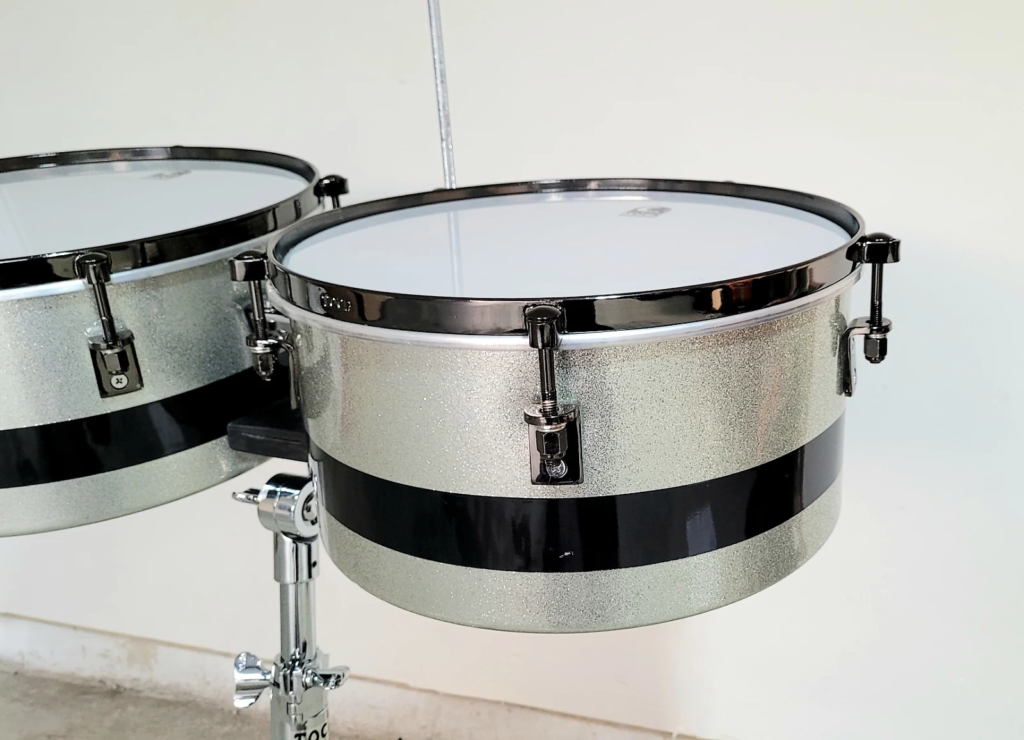Toca Timbales Eric Velez de Medidas 14″ y 15″ T1415EVGG Mikes Percussion