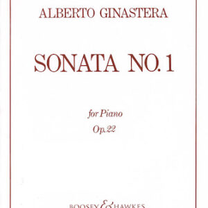 Sonata No. 1 for Piano Op.22 - Alberto Ginastera HL-48002685